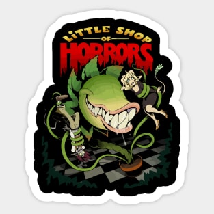 Little shop of Horrors - Cartoon design Sticker